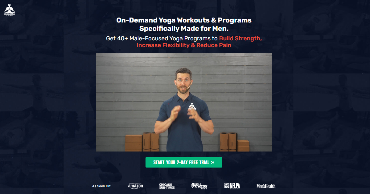 Man Flow Yoga